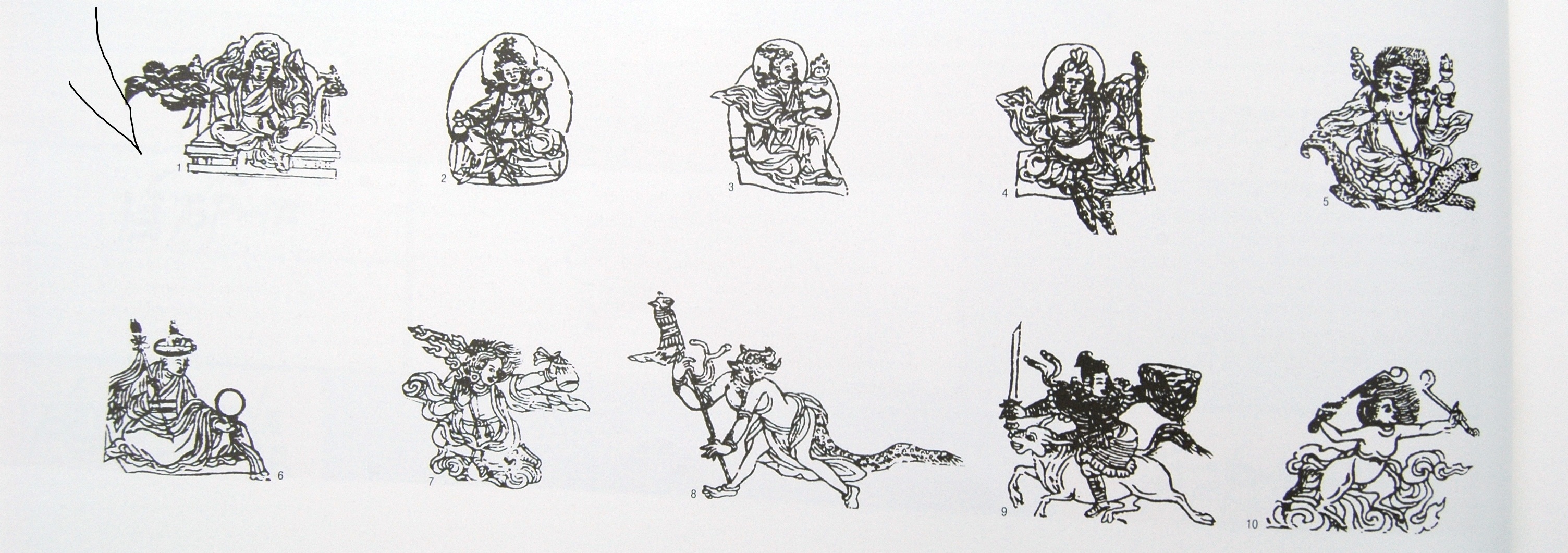 10 istenség-szellem figura